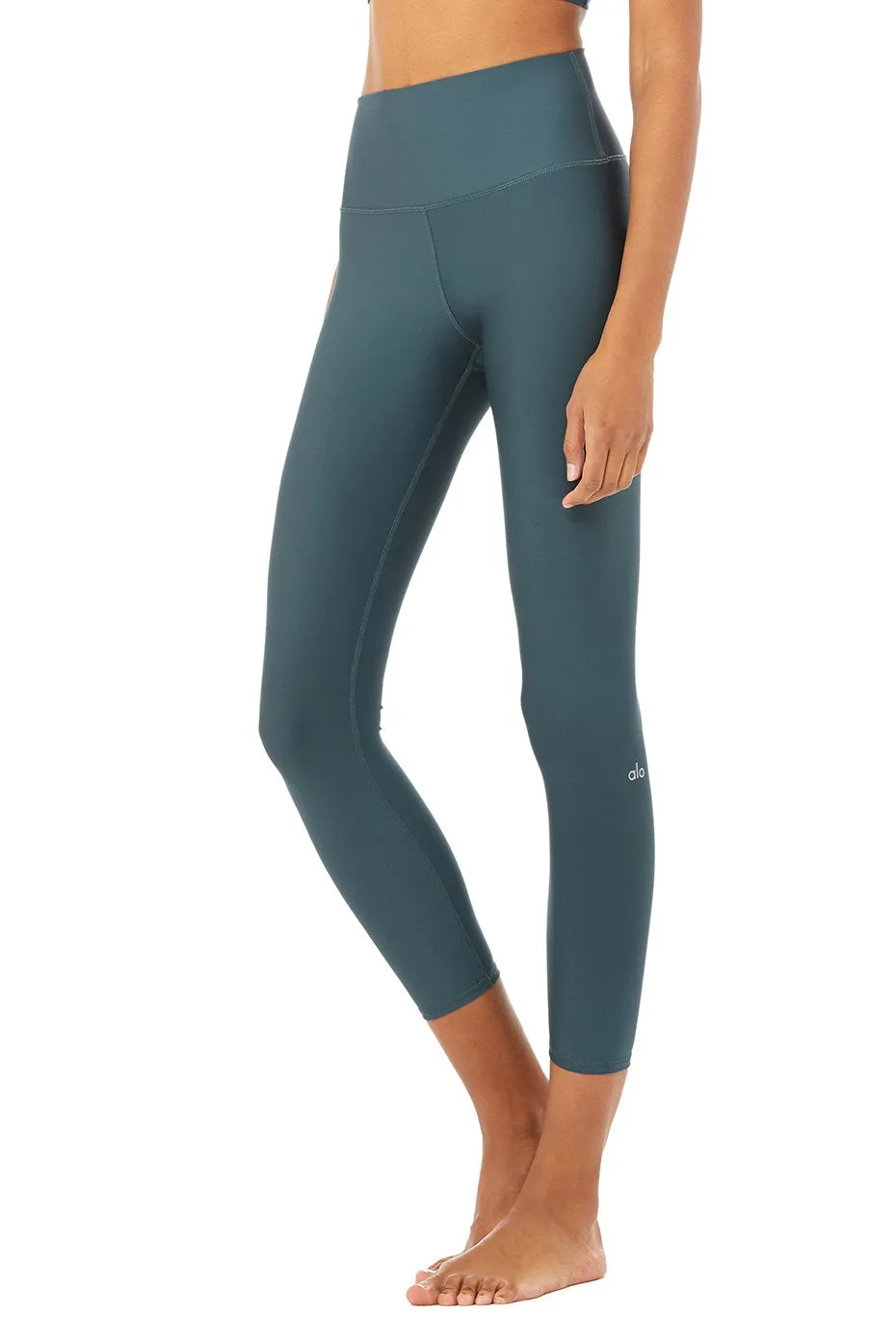 7/8 High-Waist Airlift Legging - Deep Jade