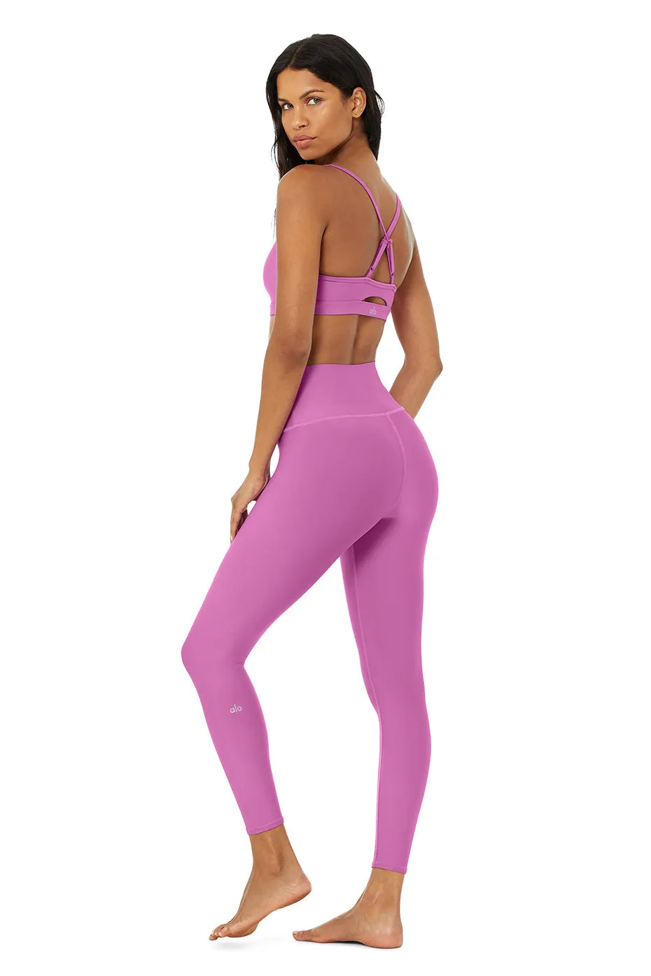 7/8 High-Waist Airlift Legging - Electric Violet