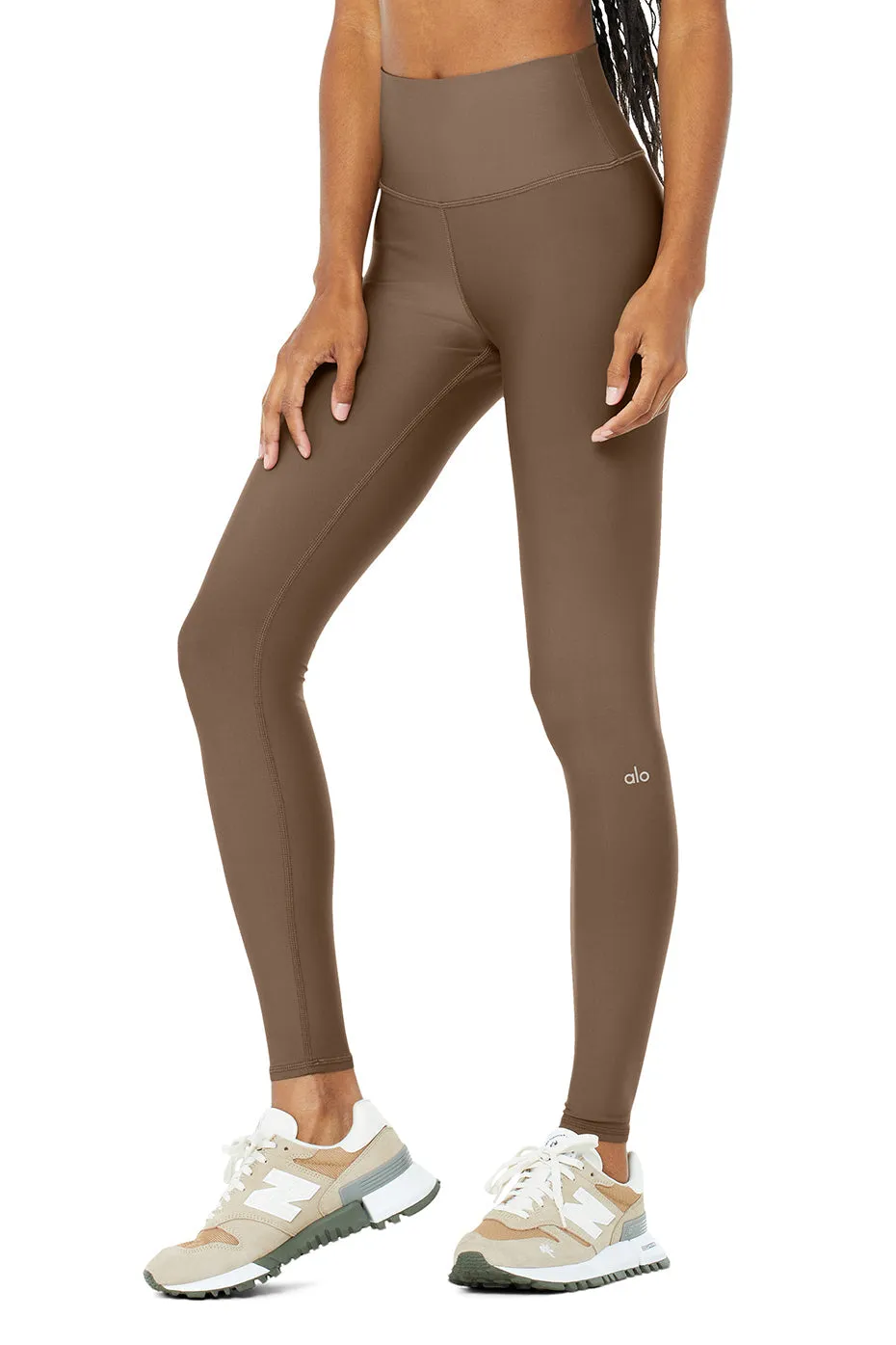 7/8 High-Waist Airlift Legging - Hot Cocoa