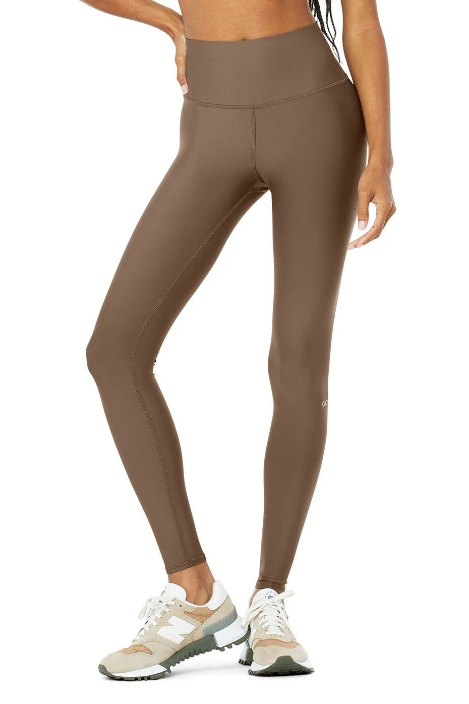 7/8 High-Waist Airlift Legging - Hot Cocoa