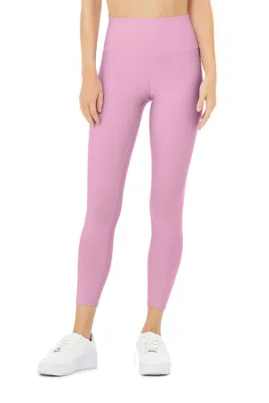 7/8 High-Waist Airlift Legging - Pink Lavender