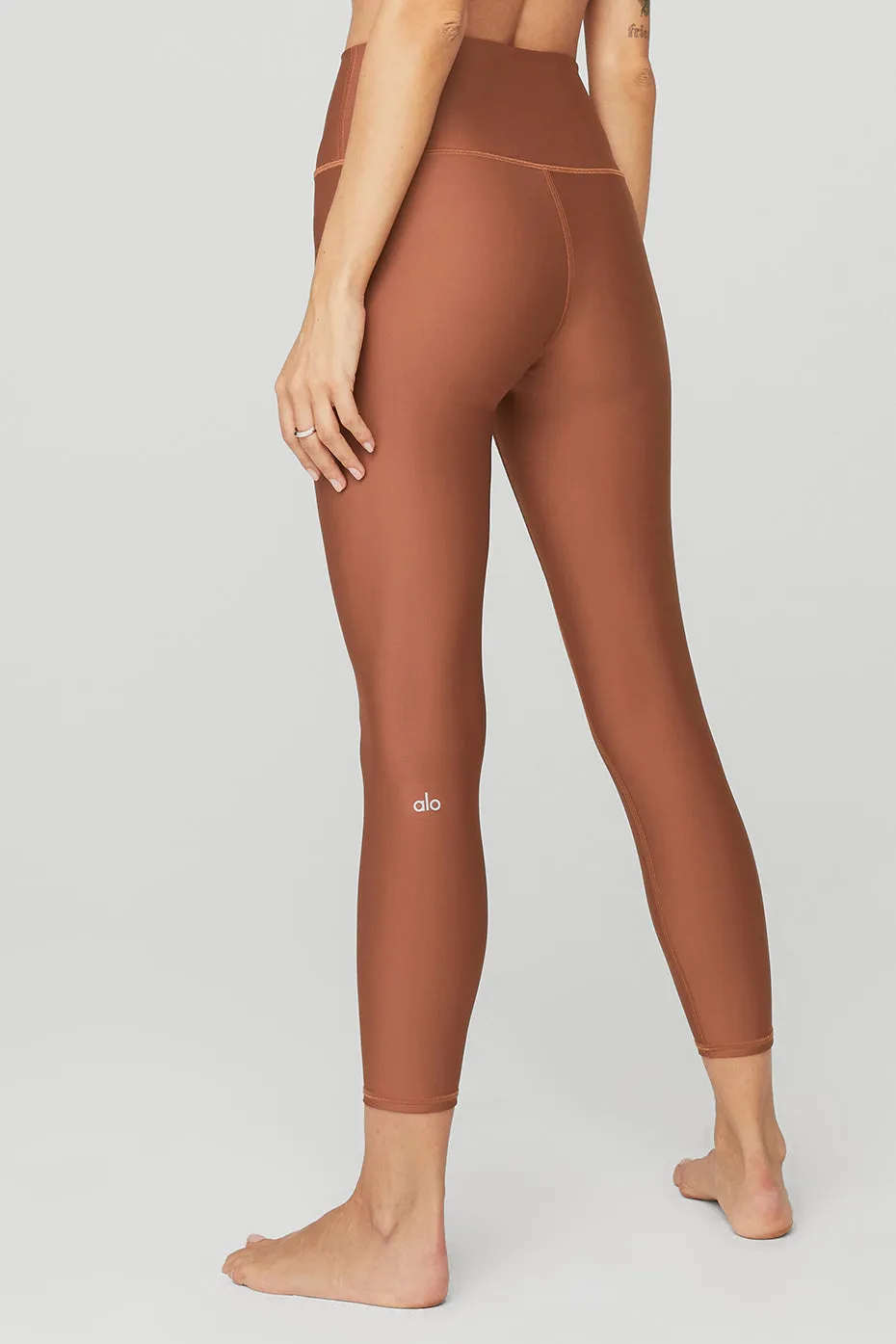 7/8 High-Waist Airlift Legging - Rust