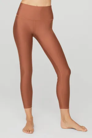 7/8 High-Waist Airlift Legging - Rust