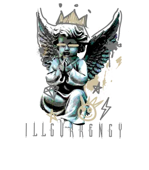 A Ma Maniere x Air Jordan 3 Black Black T-Shirt (Graffiti Angel)| illcurrency