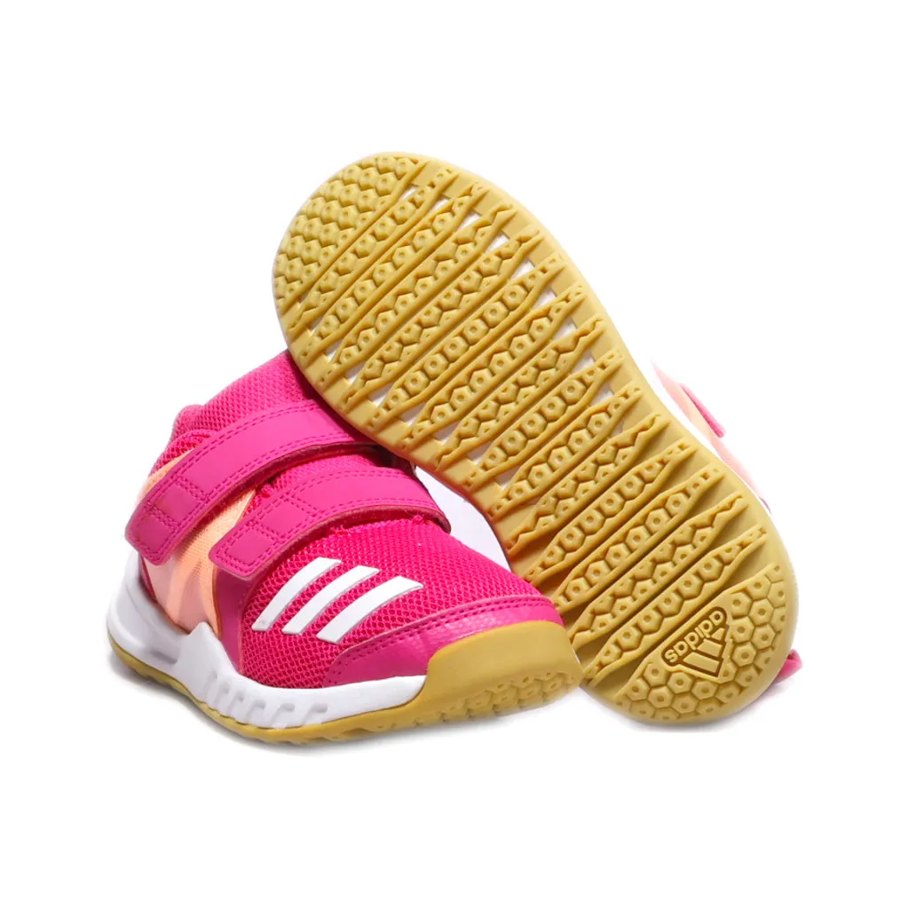 Adidas K Real Magenta Sneakers Fabric Pink Colour For Kids