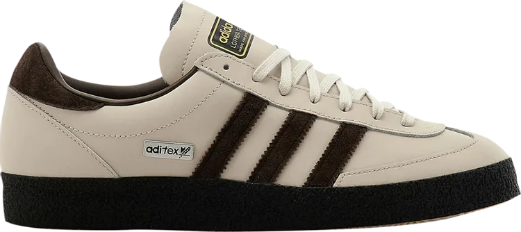 Adidas Lothertex SPZL 'Mist Stone Dark Brown' sneakers, cream