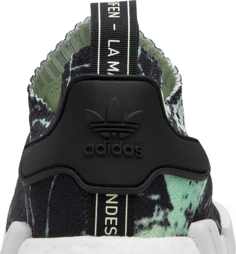 Adidas NMD_R1 Primeknit 'Mint Marble' sneakers, green