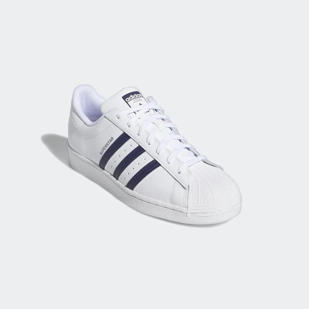 Adidas Original SUPERSTAR FOUNDATION Men’s - WHITE/ SHA NAVY / WHITE