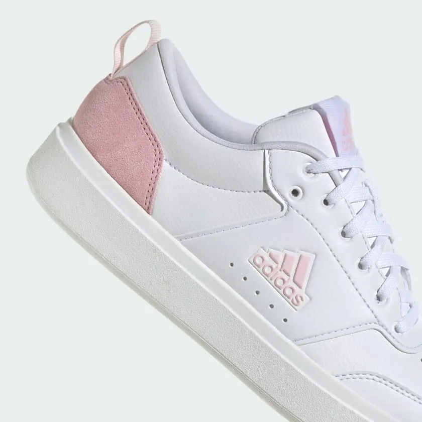 ADIDAS PARK STREET SHOES - WOMEN - WHITE/PINK