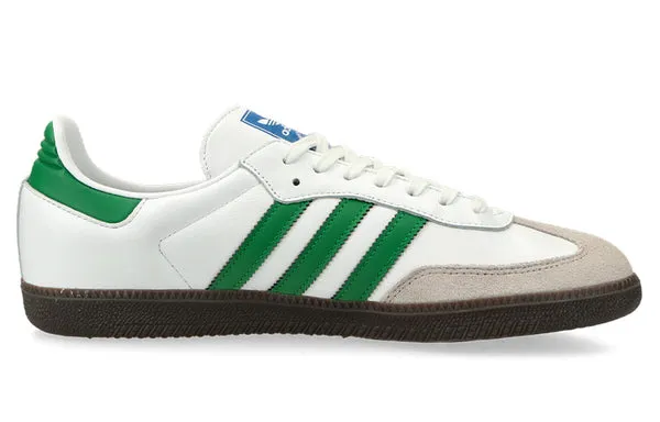 adidas Samba OG 'White Green' sneakers, white