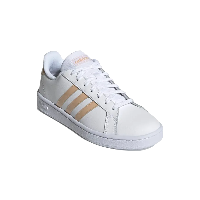 Adidas scarpa sneakers da donna Grand Court GV7148 bianco-fard