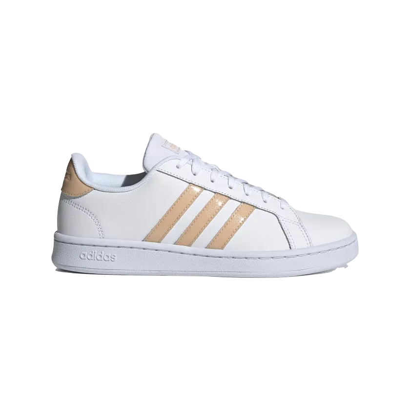 Adidas scarpa sneakers da donna Grand Court GV7148 bianco-fard