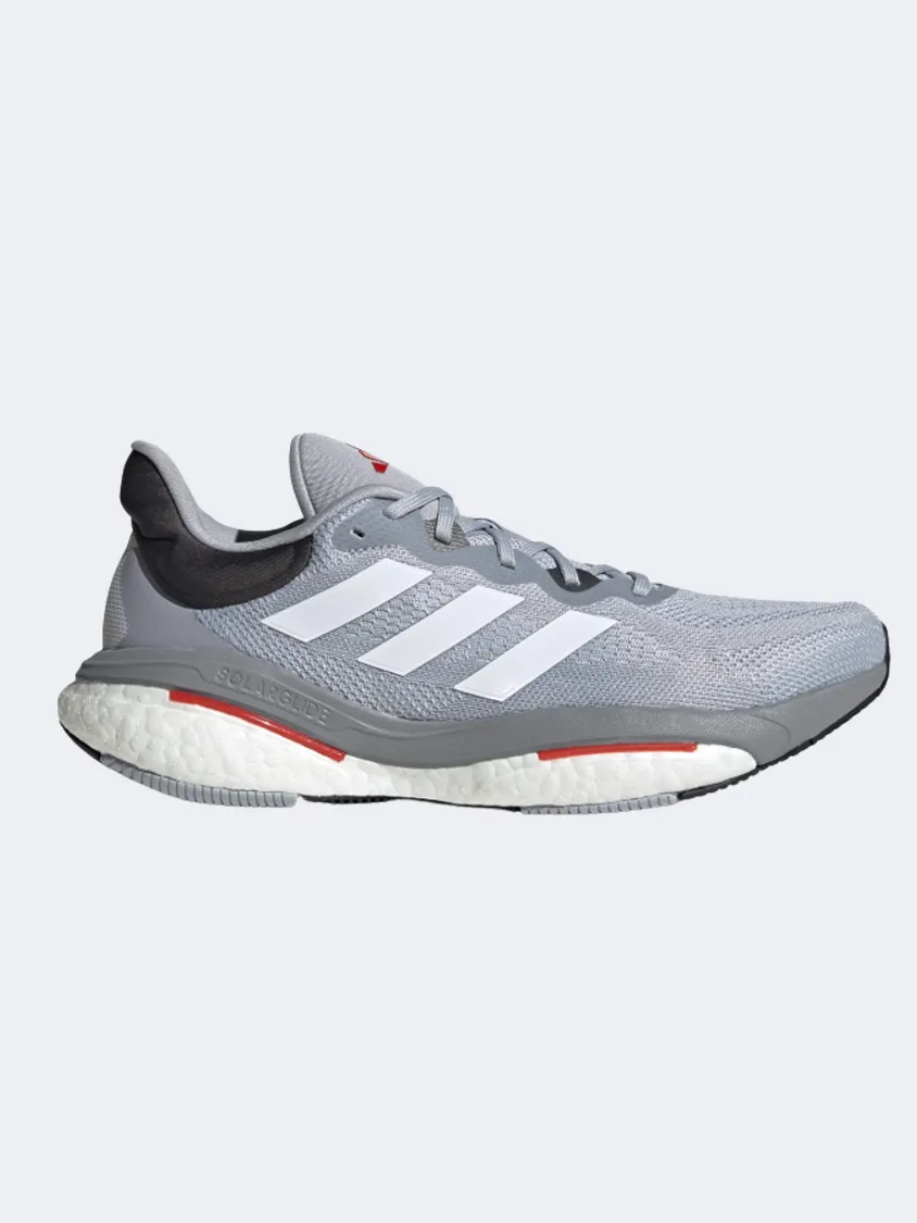 Adidas Solarglide 6 Men Running Shoes Halo Silver