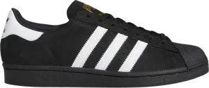 Adidas Superstar men's sneakers, black