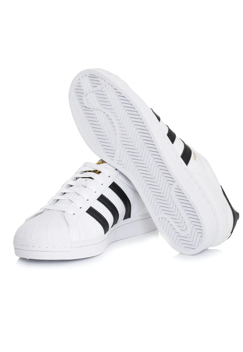 Adidas - Superstar Vegan Ftwr White/Core Black/Green - Shoes