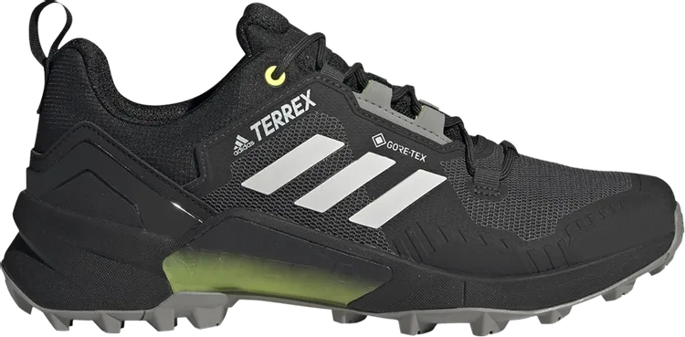 Adidas Terrex Swift R3 GTX 'Black Solar Yellow' sneakers, black