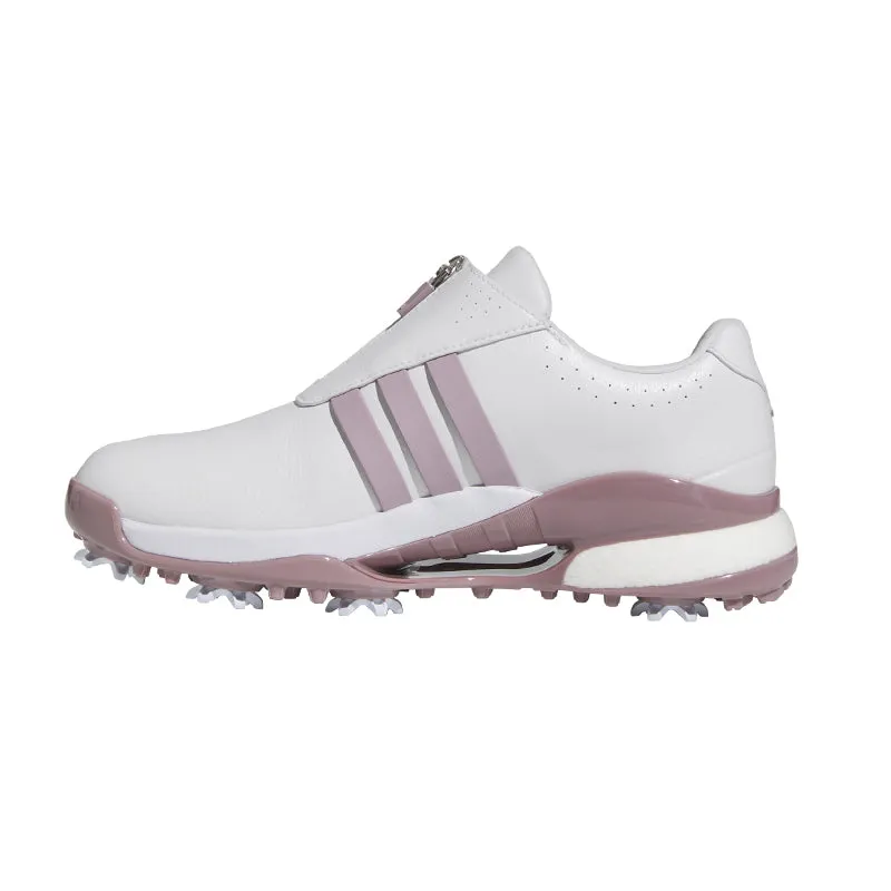 ADIDAS Tour360 BOA Women's Spiked Shoes (White/Purple)