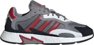 Adidas Tresc Run 'Grey Scarlet' sneakers, gray