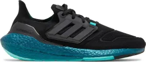 Adidas UltraBoost 22 'Black Mint Rush' sneakers, black