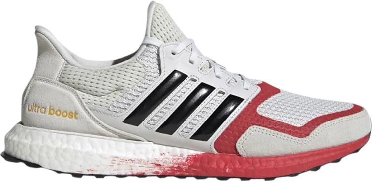 Adidas UltraBoost DNA 'Grey Lush Red' sneakers, gray