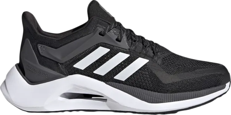 Adidas Wmns Alphatorsion 2.0 'Black White' sneakers, black