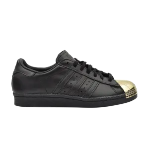 Adidas Wmns Superstar 80s 'Gold Metal Toe' Sneakers, Black