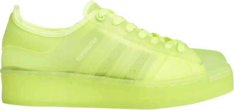 Adidas Wmns Superstar Jelly 'Solar Yellow' Sneakers