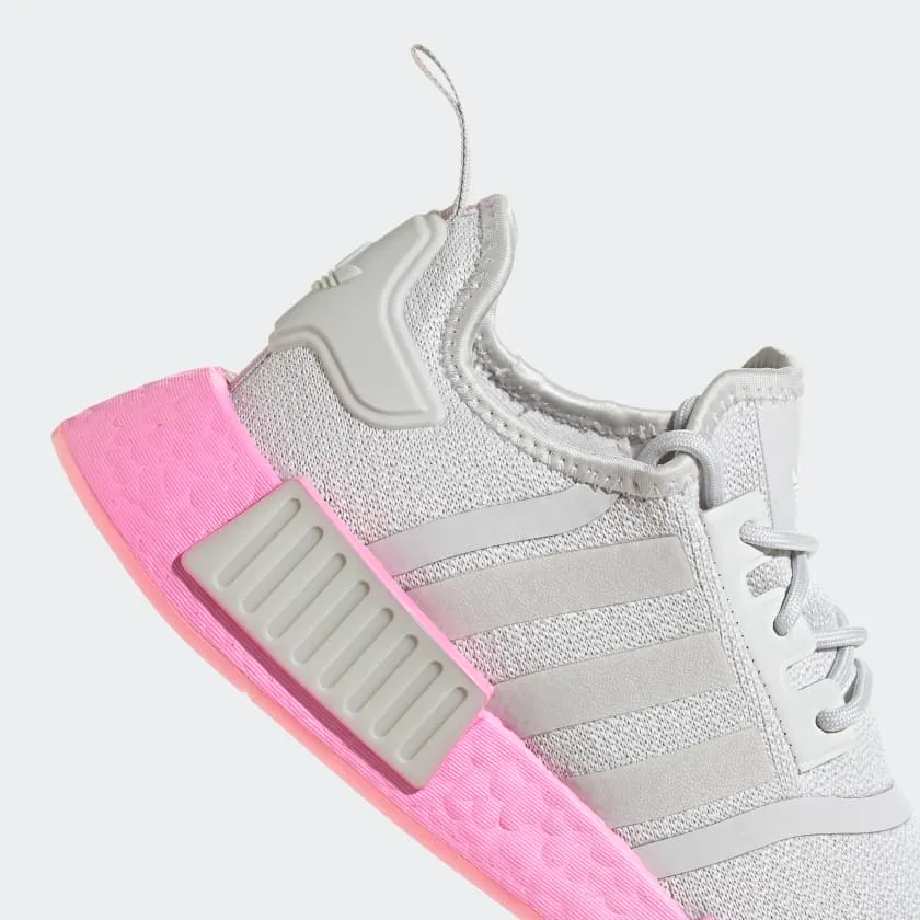 Adidas Women's NMD R1 Shoes - Grey One / Bliss Pink / Cloud White