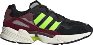 Adidas Yung-96 'Burgundy' sneakers, black