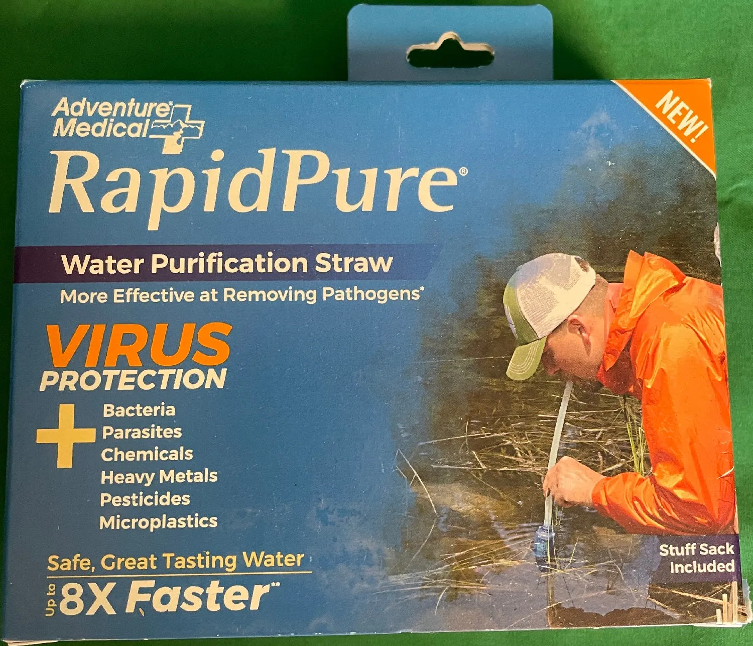 Adventure Medical RapidPure Pioneer Water Purification Straw 0160-0100