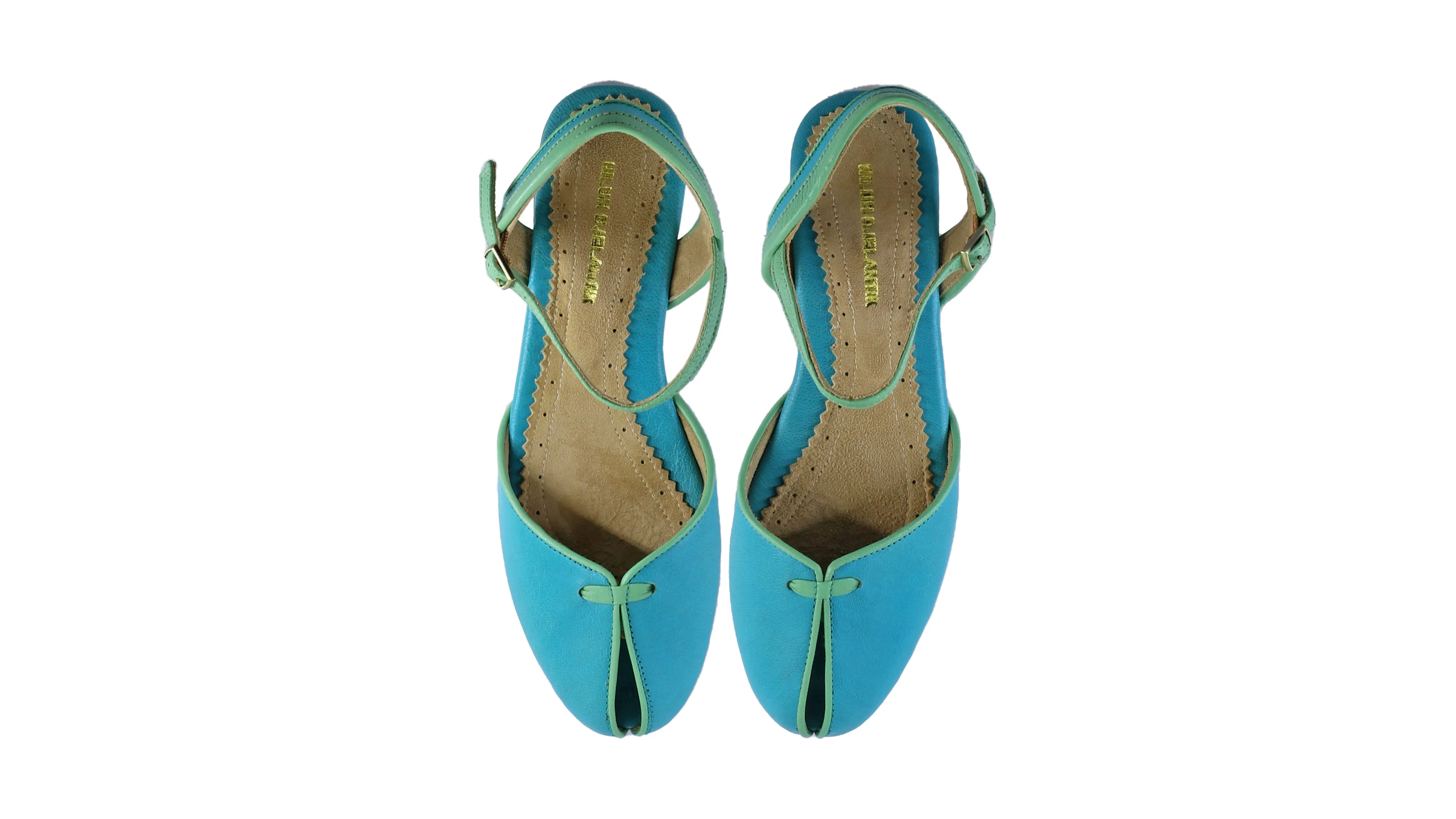 Agnes 20mm Flat - Turquoise & Tosca