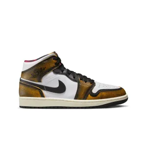 Air Jordan 1 Mid SE 'Orange Wear-Away' DQ8417-071