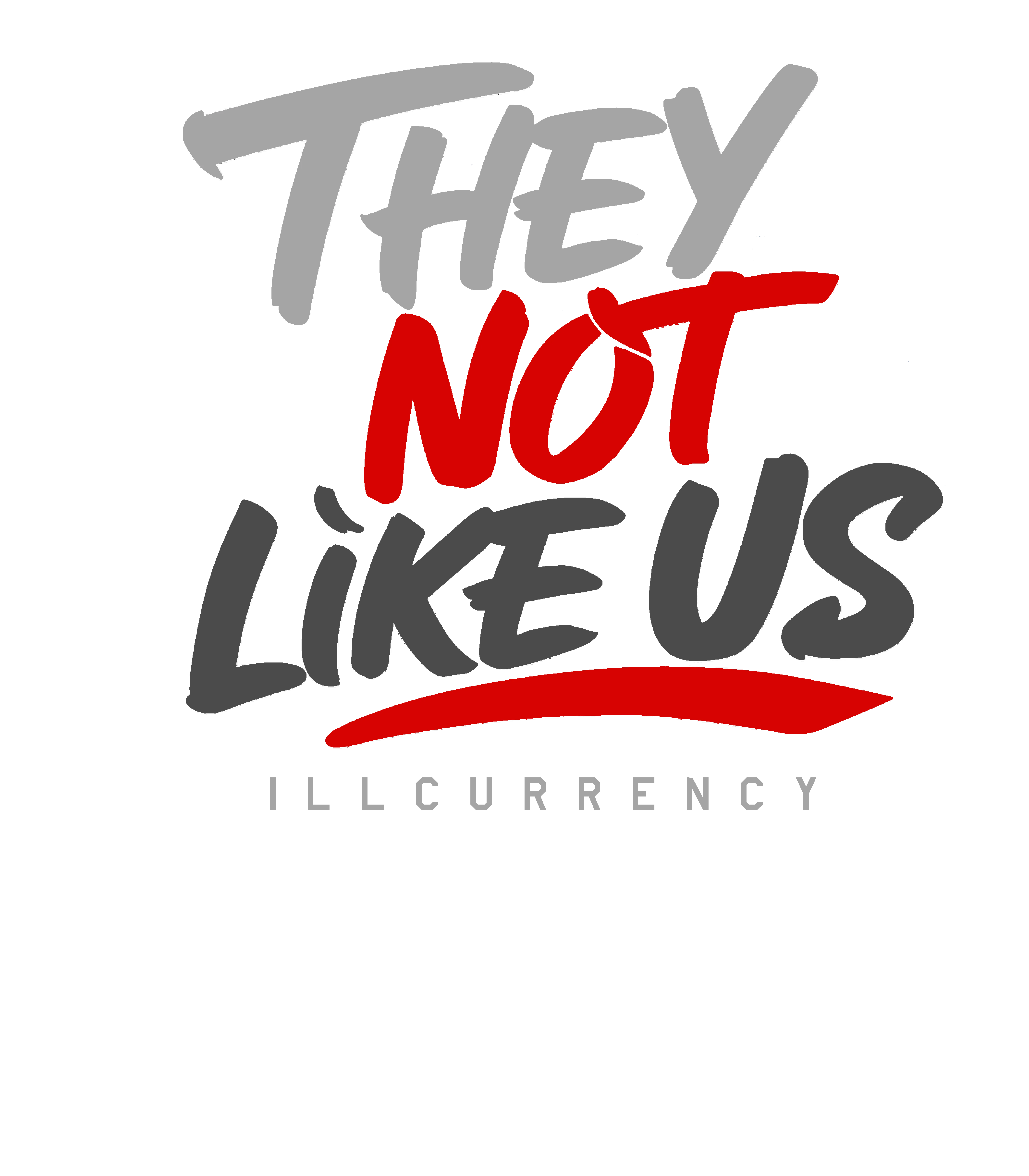 Air Jordan 3 Cement Grey White T-Shirt (They not like us)| illcurrency