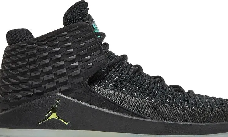 Air Jordan 32 Black Cat sneakers, black