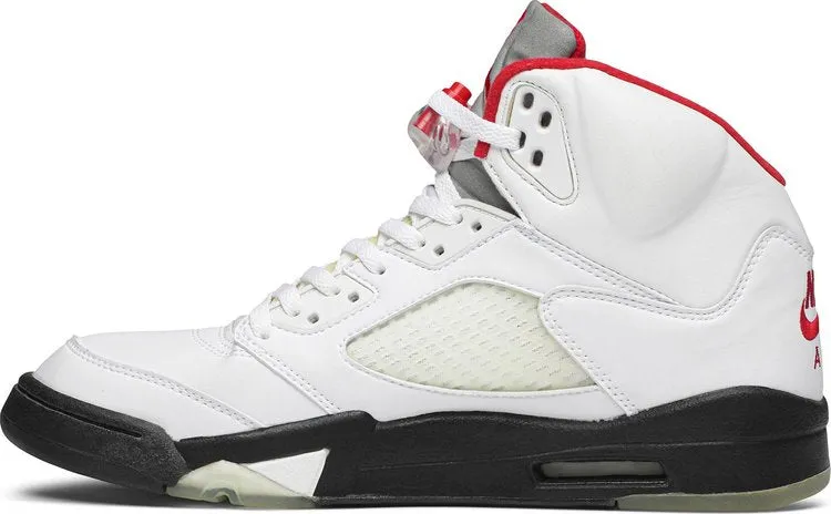 Air Jordan 5 Retro Fire Red 2000 sneakers, white