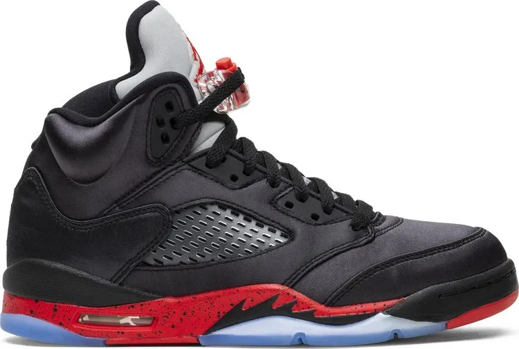 Air Jordan 5 Retro GS Satin sneakers, black