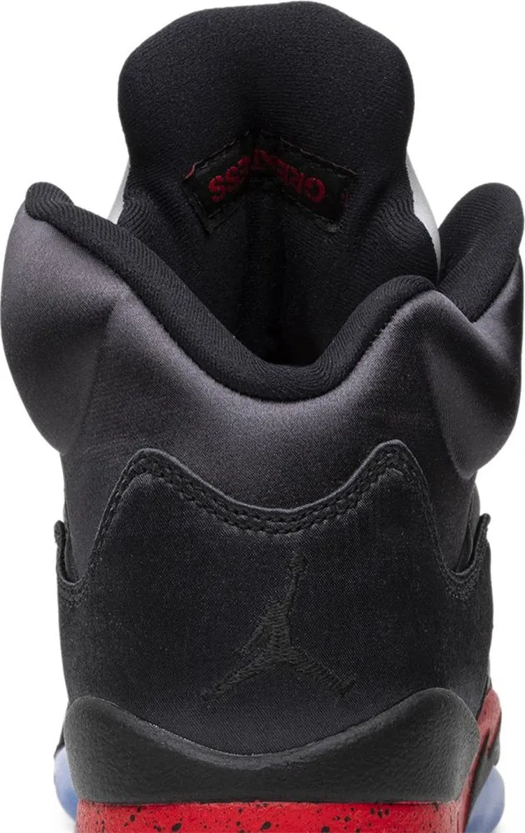 Air Jordan 5 Retro GS Satin sneakers, black