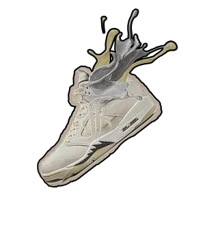 Air Jordan 5 SE “Sail” | illcurrency White T-Shirt (SPLASH 5)