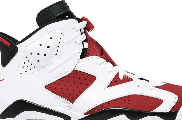 Air Jordan 6 Retro OG Carmine 2021 Sneakers, White