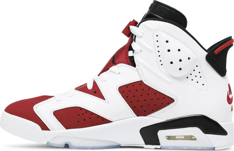 Air Jordan 6 Retro OG Carmine 2021 Sneakers, White