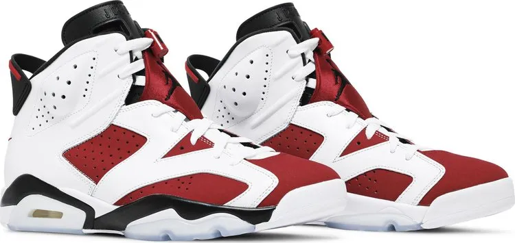 Air Jordan 6 Retro OG Carmine 2021 Sneakers, White