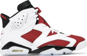 Air Jordan 6 Retro OG Carmine 2021 Sneakers, White