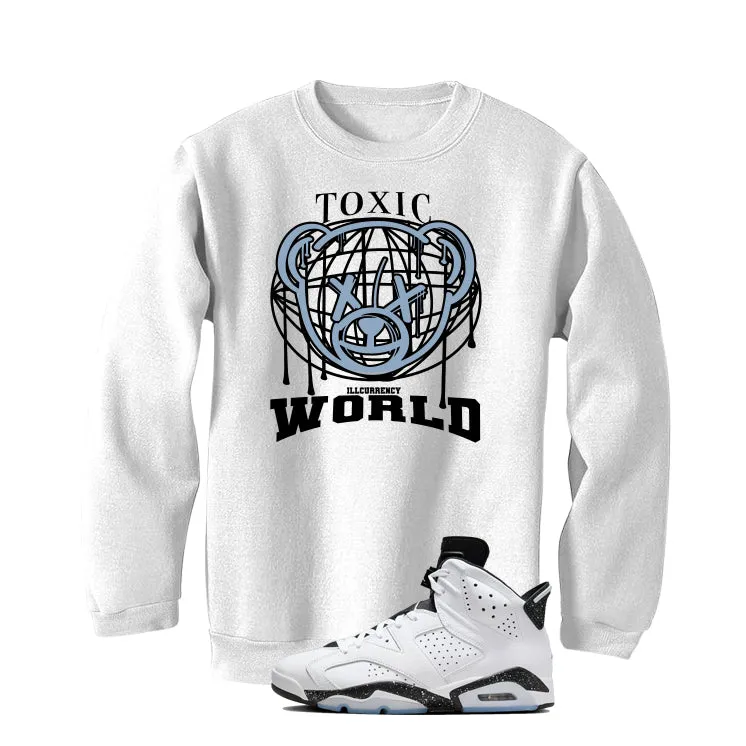 Air Jordan 6 Reverse Oreo White T-Shirt (Toxic World)| illcurrency