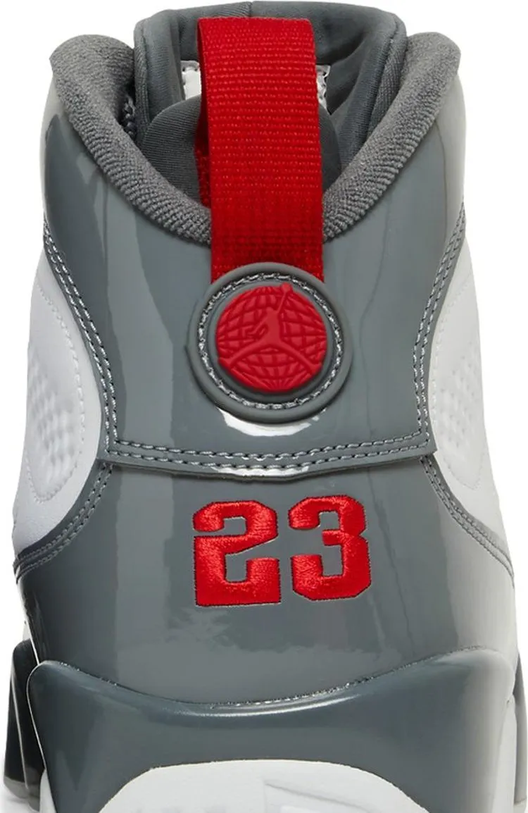 Air Jordan 9 Retro Fire Red, Gray