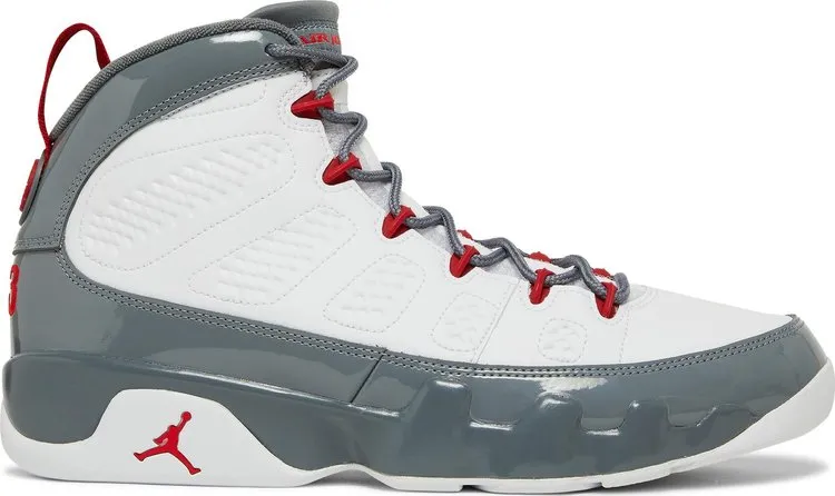 Air Jordan 9 Retro Fire Red, Gray