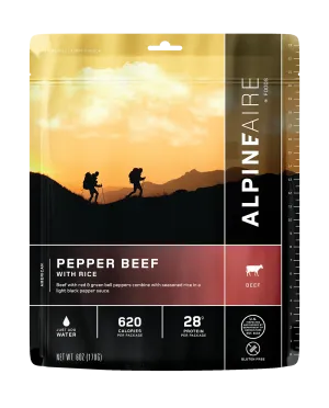 AlpineAire Pepper Beef with Rice 60402