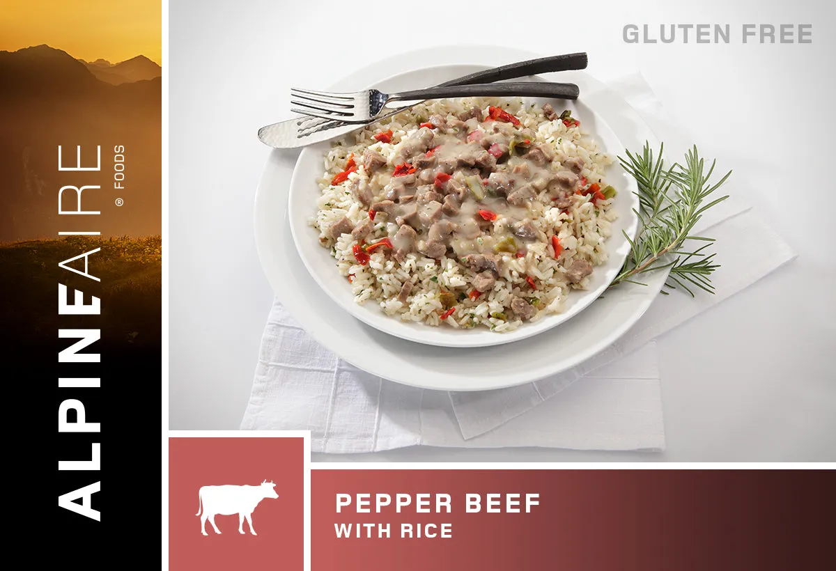 AlpineAire Pepper Beef with Rice 60402