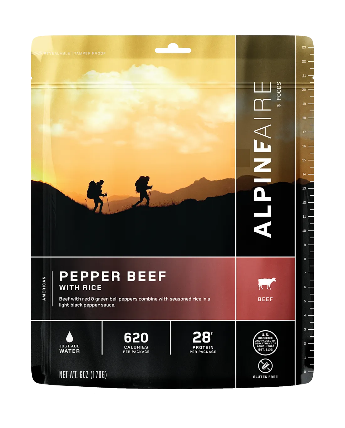 AlpineAire Pepper Beef with Rice 60402