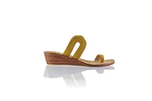 Andy 35mm Wedges - Mustard