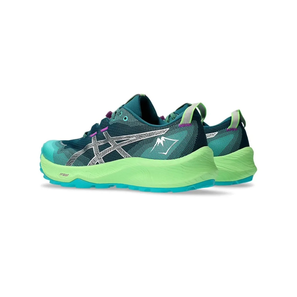 Asics Gel Trabuco 12 Green Turquoise Shoes SS24 Women